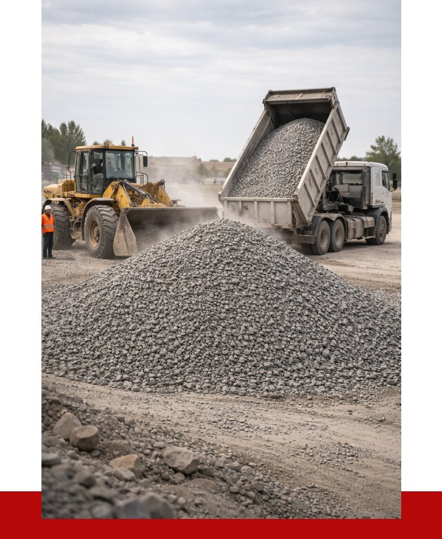 Купить щебень с доставкой в Великом Устюге от 2545 руб. | ПРОНЕРУДВлс