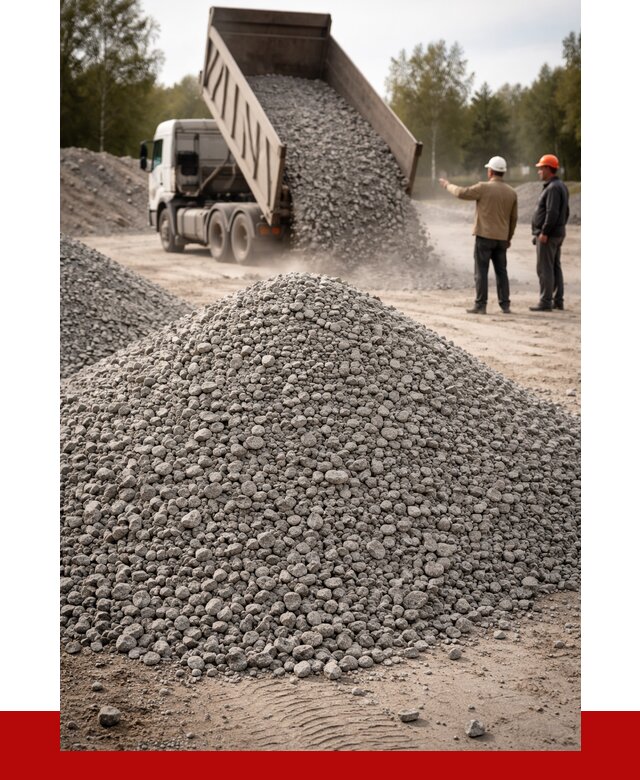 Гранитный щебень фракция 0-5 в Великом Устюге от 2952 руб ПРОНЕРУДВлс