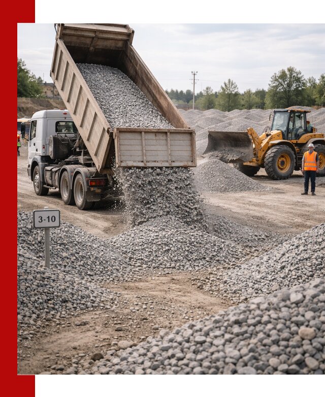 Гранитный щебень фракции 3–10: доставка и продажа в Великом Устюге