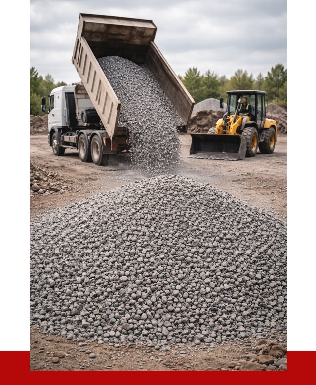Гранитный щебень фракция 5-10 в Великом Устюге от 3257 | ПРОНЕРУДВлс