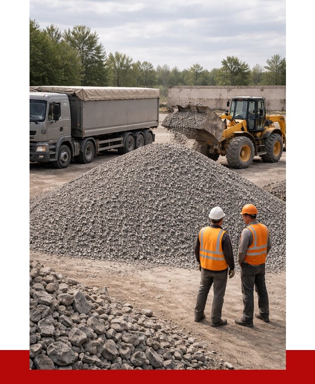 Гранитный щебень фракция 5-20 в Великом Устюге от 4275 руб | ПРОНЕРУДВлс