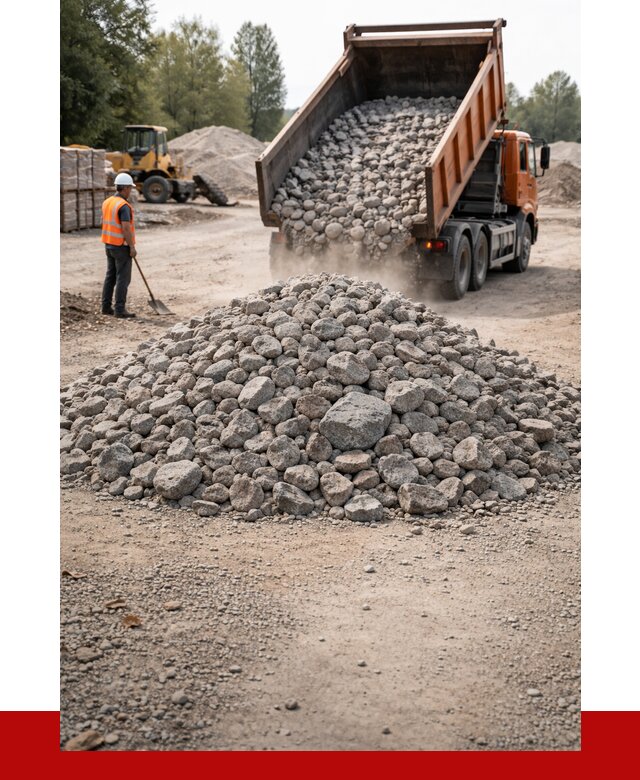 Гранитный щебень фракция 70-150 в Великом Устюге от 1680 | ПРОНЕРУДВлс