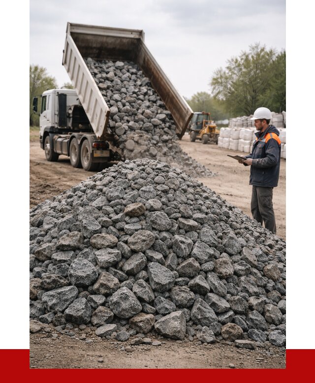 Гранитный щебень фракция 100-200 в Великом Устюге от 4275 р. ПРОНЕРУДВлс