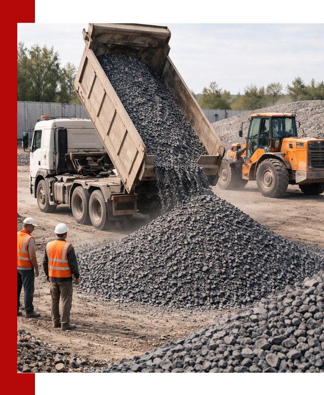 Доставка и продажа щебня габбро-диабаза в Великом Устюге