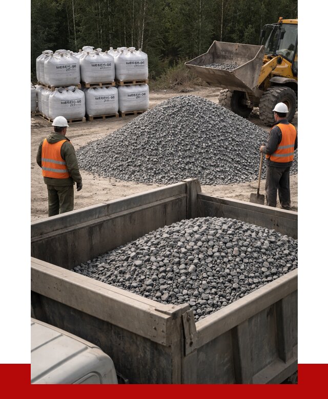 Щебень габбро диабаз 20-40 в Великом Устюге от 3461 руб. | ПРОНЕРУДВлс