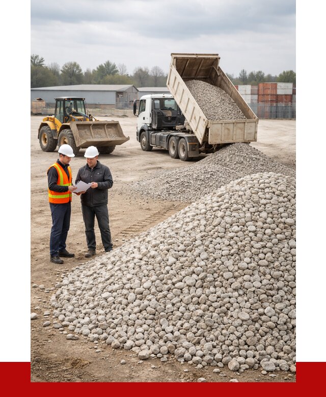 Известняковый щебень в Великом Устюге от 1425 р. доставка | ПРОНЕРУДВлс
