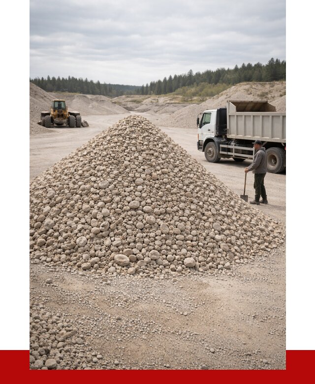 Доломитовый щебень фракция 40-70 в Великом Устюге от 2850 | ПРОНЕРУДВлс