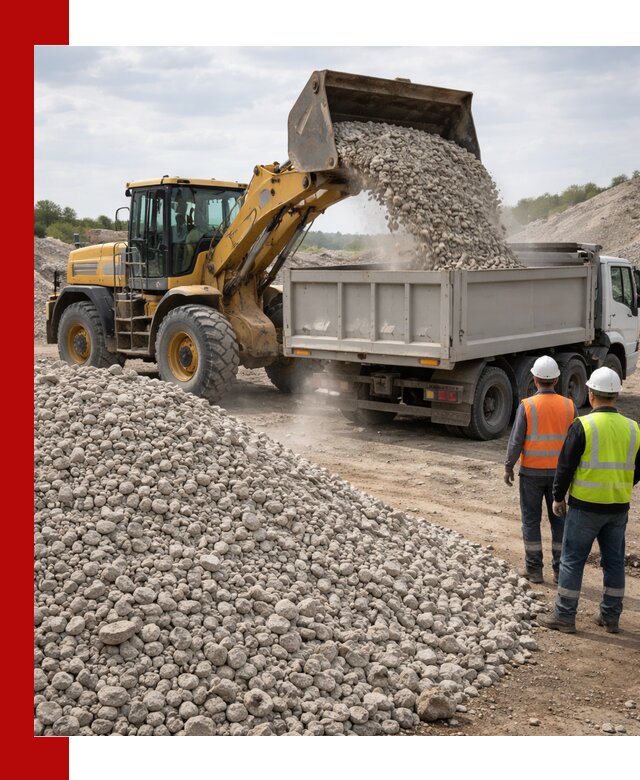 Доломитовый щебень фракция 40–71 доставка и продажа в Великом Устюге