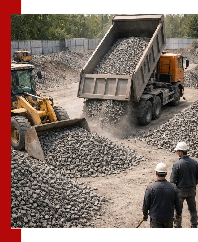 Шлаковый щебень фракция 20-40 доставка и продажа в Великом Устюге