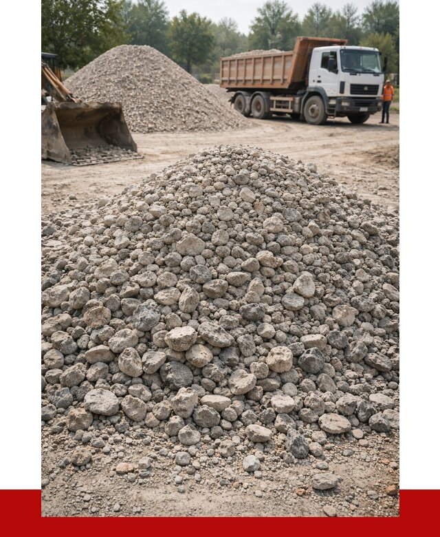 Вторичный щебень фракция 20-40 в Великом Устюге от 2239 р ПРОНЕРУДВлс