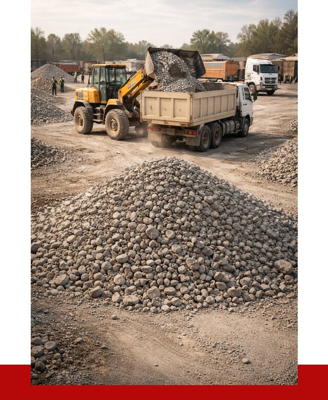 Вторичный щебень фракция 40-70 в Великом Устюге от 1771 р, ПРОНЕРУДВлс