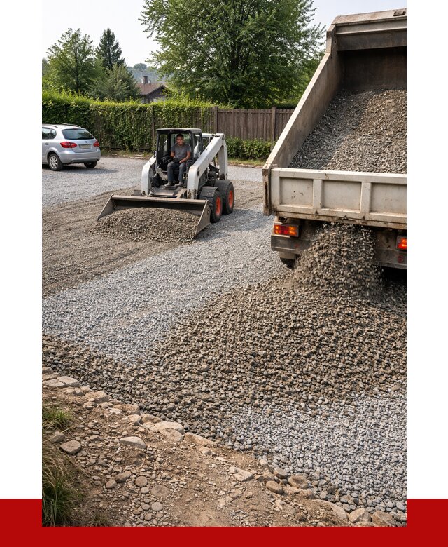 Щебень для парковки в Великом Устюге с доставкой от 1221 р.| ПРОНЕРУДВлс