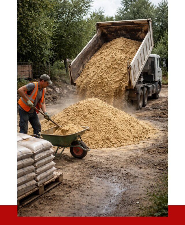 Купить песок с доставкой в Великом Устюге от 1832 р. | ПРОНЕРУДВлс