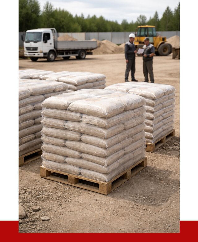 Карьерный песок в мешках в Великом Устюге от 1221 р. - ПРОНЕРУДВлс