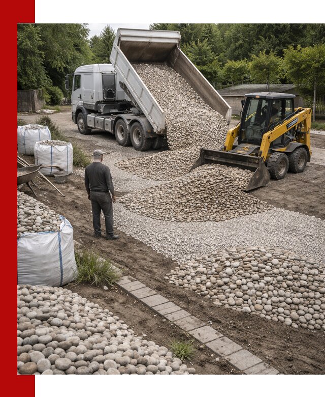 Доставка морской гальки оптом и в розницу в Великом Устюге