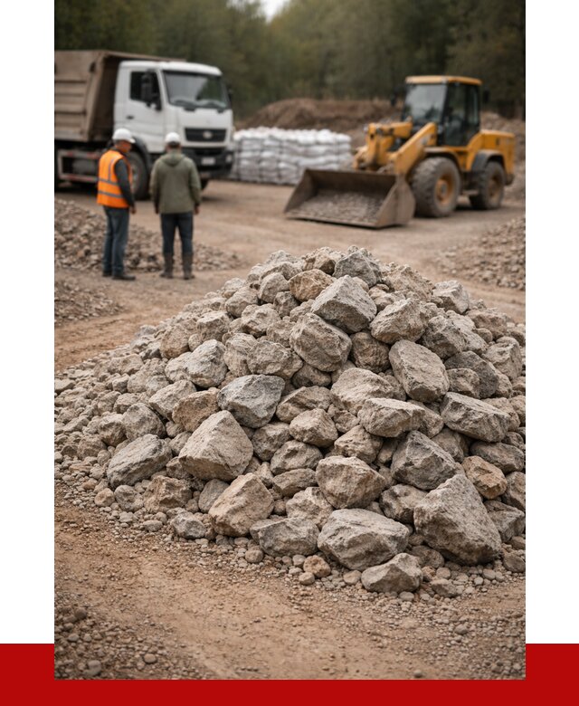 Купить бутовый камень с доставкой в Великом Устюге от 2341 р. | ПРОНЕРУДВлс
