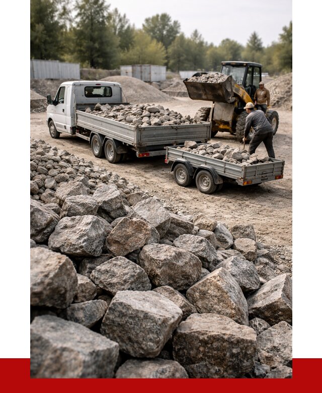 Купить бутовый камень гранитный в Великом Устюге от 2850 р. | ПРОНЕРУДВлс