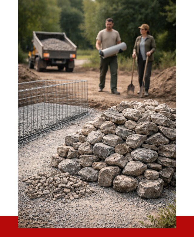 Камень для габионов фракция 100-200 в Великом Устюге от 4886 р. | ПРОНЕРУДВлс