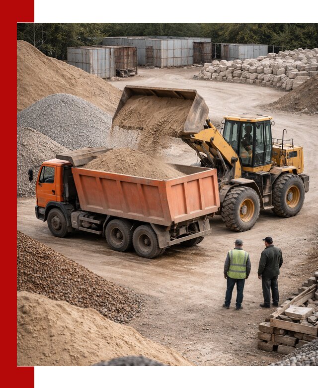 Доставка сыпучих смесей и смесей для стройки в Великом Устюге