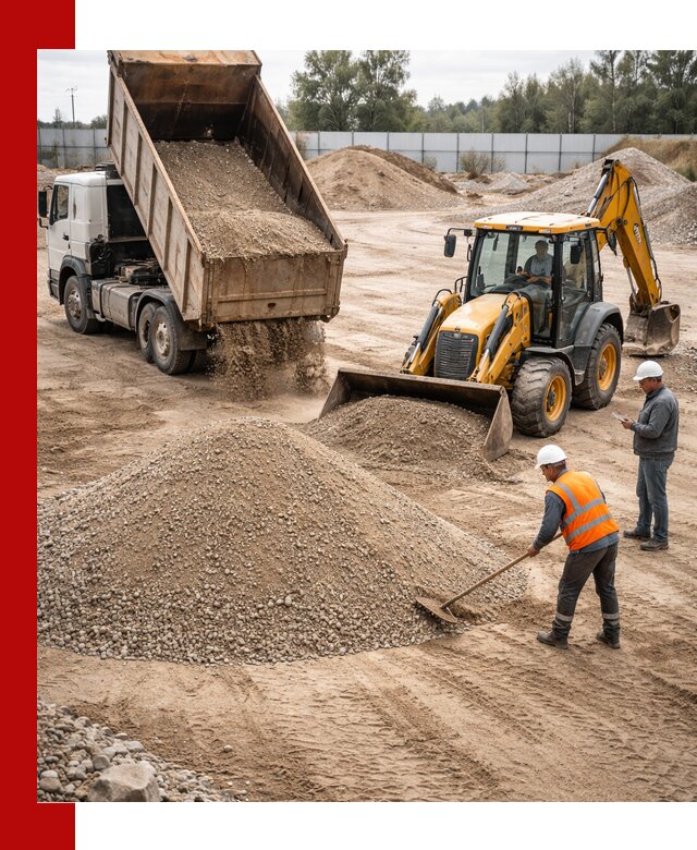 Поставка и доставка ПГС С4 в мешках и самосвалах в Великом Устюге