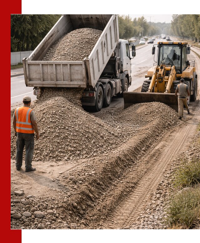 Опгс для устройства дорог и подсыпки в Великом Устюге