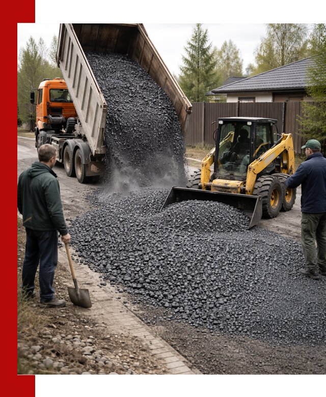 Крошка габбро с доставкой в Великом Устюге для строительных работ