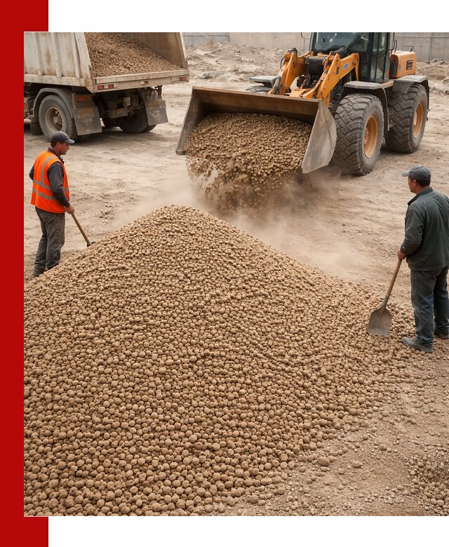 Керамзит фракция 10-20 с доставкой в Великом Устюге