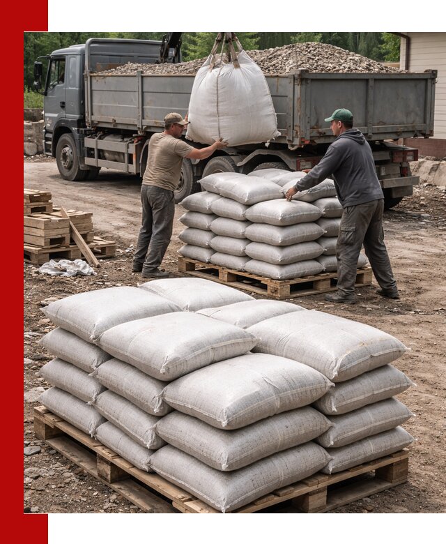 Керамзит в мешках с доставкой в Великом Устюге от компании-поставщика