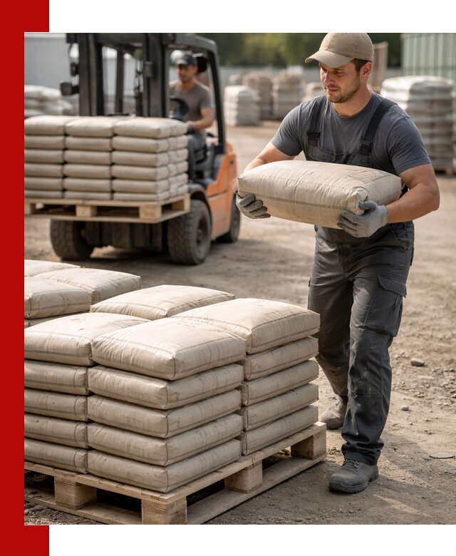 Доставка цемента в мешках оптом и в розницу в Великом Устюге