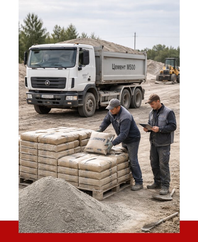 Купить цемент м500 с доставкой в Великом Устюге от 5293 р. | ПРОНЕРУДВлс
