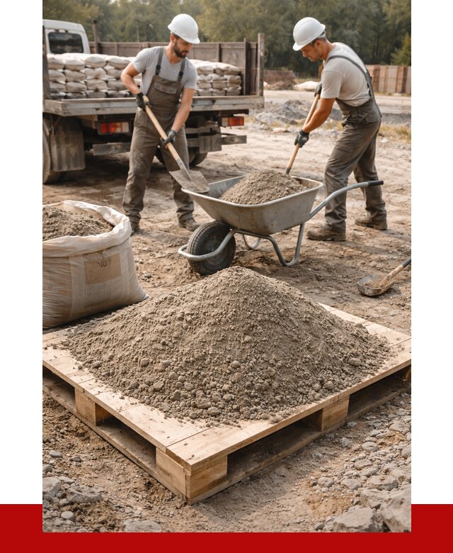 Цементно песчаная смесь М100 в Великом Устюге от 5293 р. за куб | ПРОНЕРУДВлс