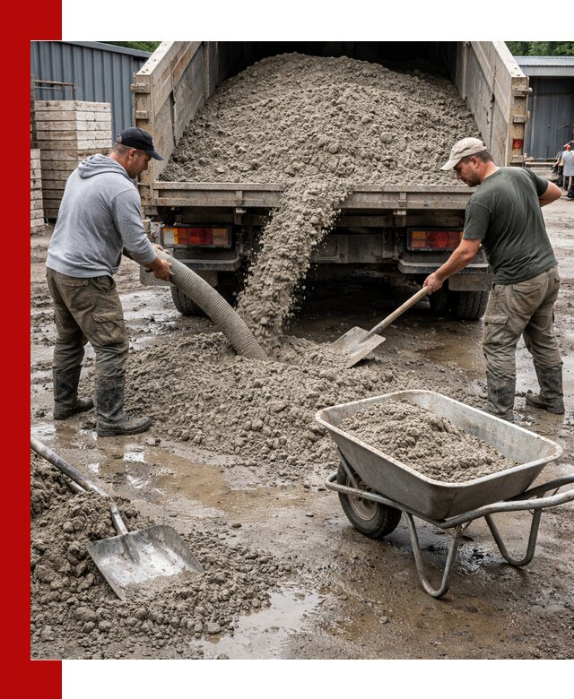 Цементно-песчаная смесь М150 доставка в Великом Устюге