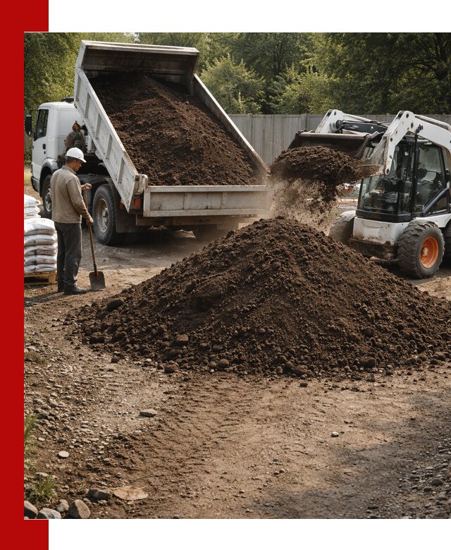 Доставка растительного грунта в Великом Устюге от производителя оптом и в розницу