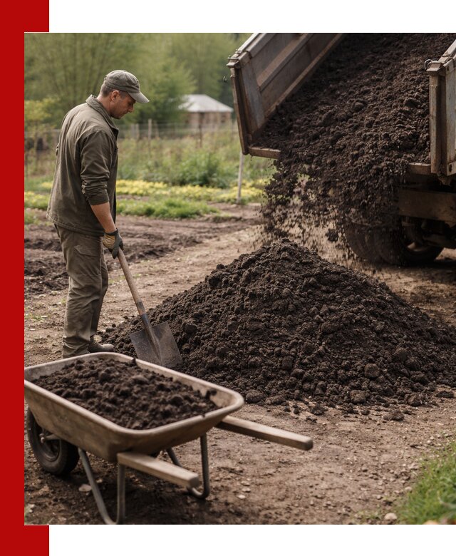 Доставка качественной земли для огорода в Великом Устюге