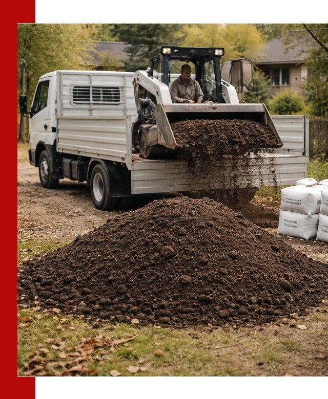 Доставка садовой земли в больших объёмах в Великом Устюге