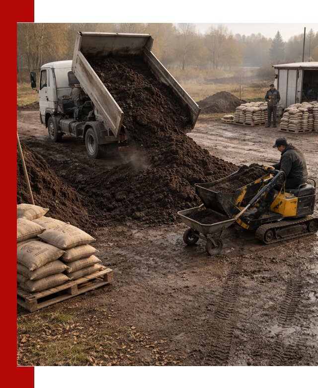 Кислый торф в доставке по выгодным ценам в Великом Устюге