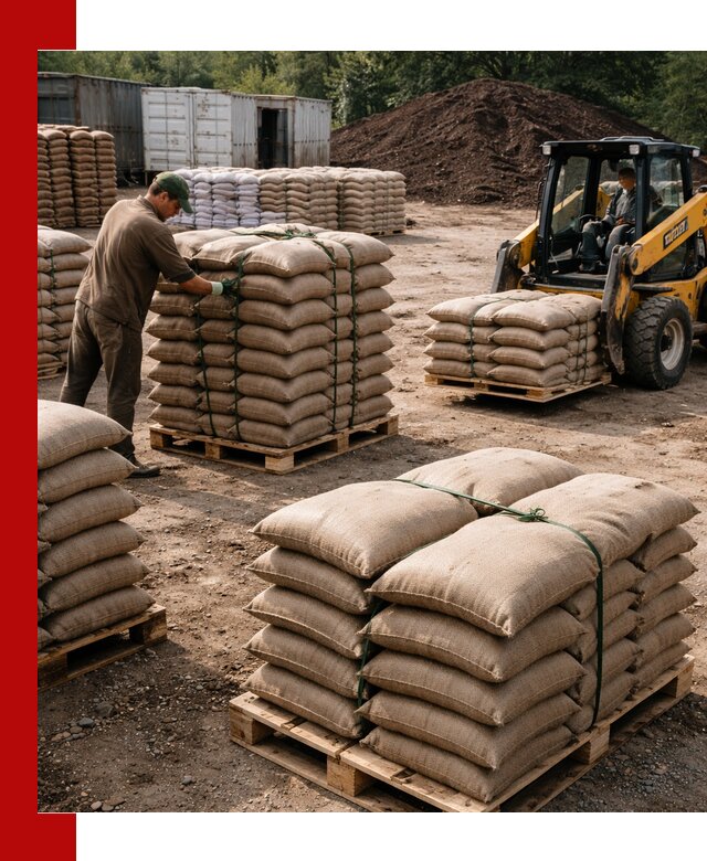 Доставка торфа в мешках по выгодным ценам в Великом Устюге