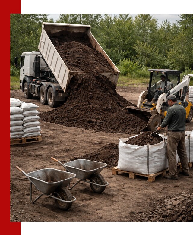 Доставка и продажа торфогрунта в Великом Устюге оптом и в розницу