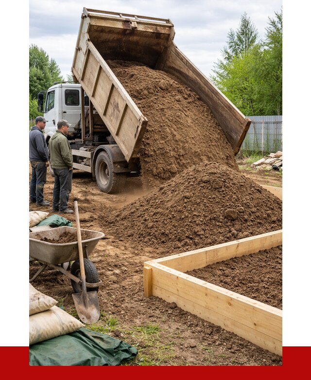 Торфо песчаная смесь в Великом Устюге с доставкой от 1883 р. | ПРОНЕРУДВлс