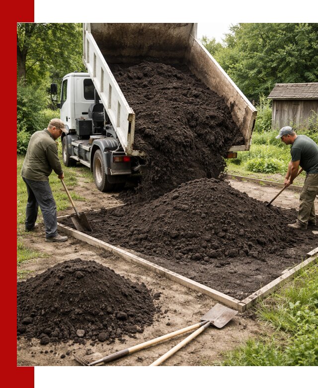 Купить чистый чернозем для огорода с доставкой в Великом Устюге