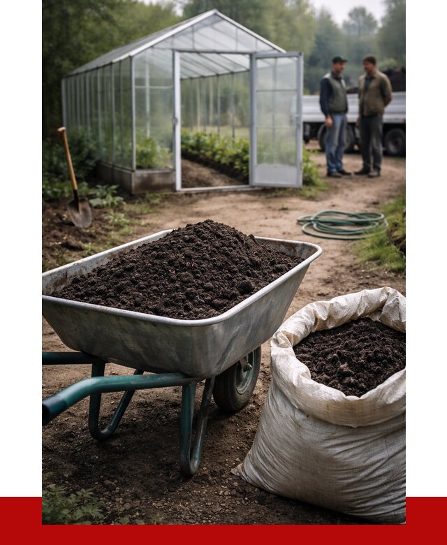 Чернозем для теплицы в Великом Устюге с доставкой от 1527 р. | ПРОНЕРУДВлс