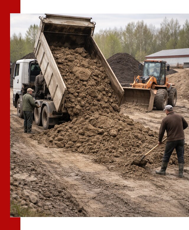 Доставка глин и суглинков в Великом Устюге оптом и вкрай