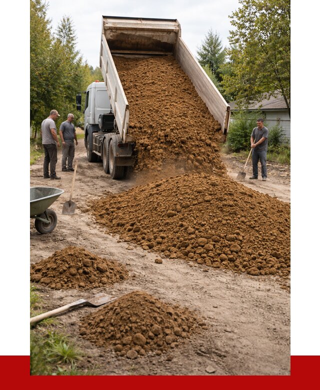 Купить суглинок с доставкой в Великом Устюге от 2545 р. за куб | ПРОНЕРУДВлс