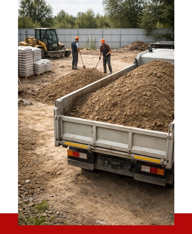 Супесь с доставкой в Великом Устюге от 2494 р. за куб | ПРОНЕРУДВлс
