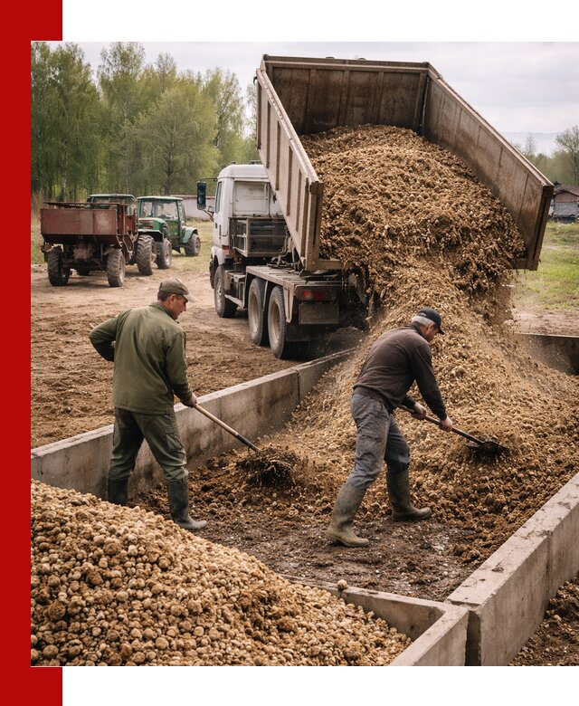 Куриный помет с доставкой в Великом Устюге оптом и в розницу