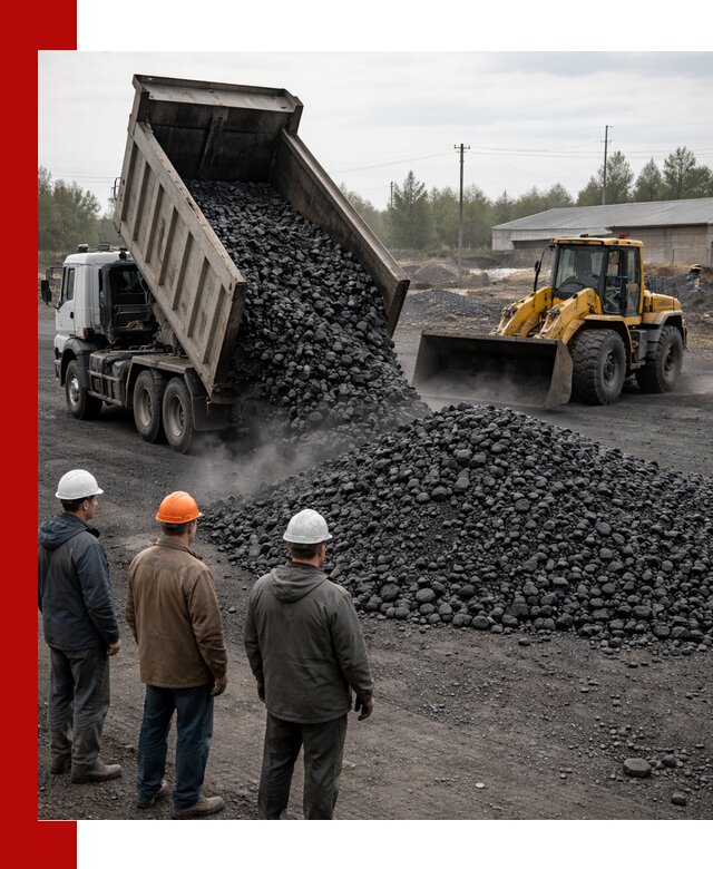 Доставка угля антрацита в Великом Устюге с самосвалами и погрузкой