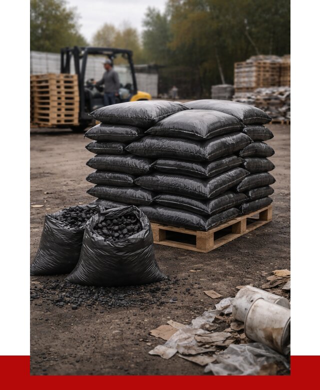 Купить уголь в мешках с доставкой в Великом Устюге от 7634 р. | ПРОНЕРУДВлс