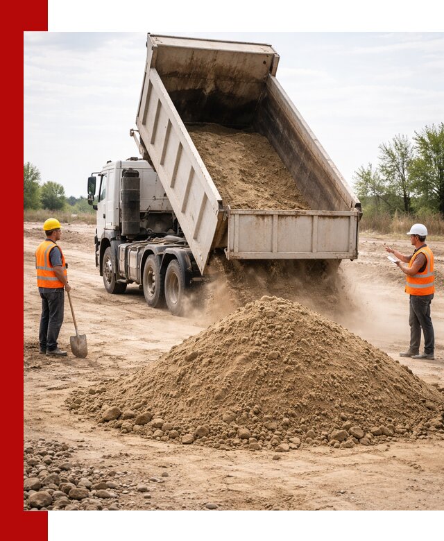 Доставка самосвалом 15 кубов в Великом Устюге за город и по городу