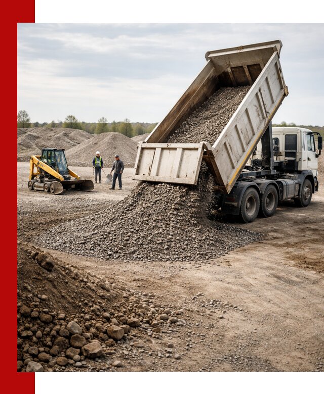 Доставка самосвалом 25 м³ в Великом Устюге быстро и надежно