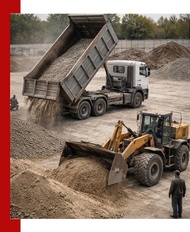 Перевозка сыпучих грузов самосвалами и бортовыми в Великом Устюге